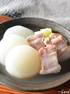 大根とじっくり仕込んだ塩豚のポトフ風♪-レシピのメイン写真