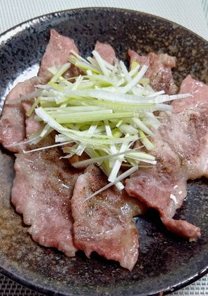 香ばし豚肩ロースのねぎポン酢-レシピのメイン写真
