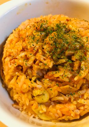 魚肉ソーセージのケチャップライス-レシピのメイン写真