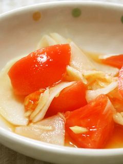 かぶ・トマト・生姜酢の物♪-レシピのメイン写真