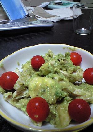 アボガドとバナナのさらだ-レシピのメイン写真