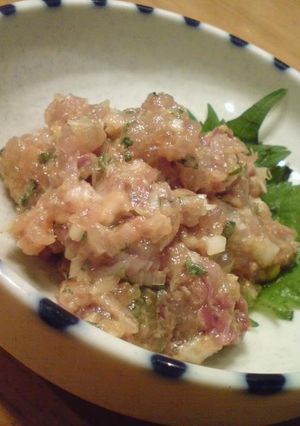 あじのなめろう-レシピのメイン写真