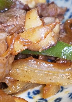 お弁当に♪牛肉とピーマンの炒め物☆-レシピのメイン写真