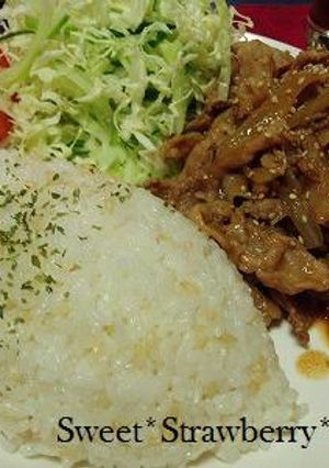 簡単☆カフェ風焼肉ワンプレートディッシュ-レシピのメイン写真