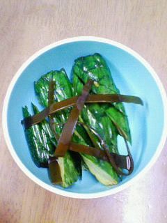 日本酒で、胡瓜漬け-レシピのメイン写真