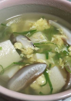 高野豆腐のスープ-レシピのメイン写真