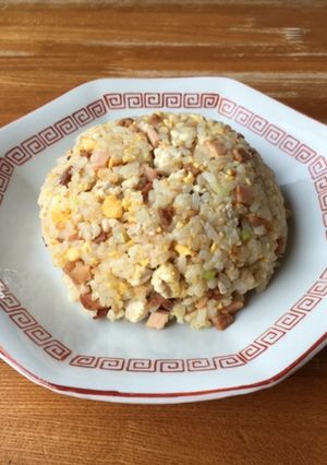 鶏ひき肉と焼豚の酢チャーハン-レシピのメイン写真
