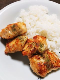 鶏むね肉♪揚げないヘルシー唐揚げ-レシピのメイン写真