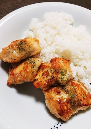 鶏むね肉♪揚げないヘルシー唐揚げ-レシピのメイン写真