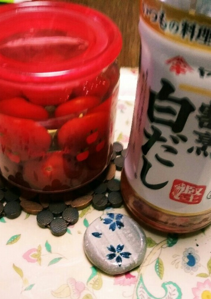 ミニトマトの白だし漬け(^q^)✨☺⛄☕-レシピのメイン写真