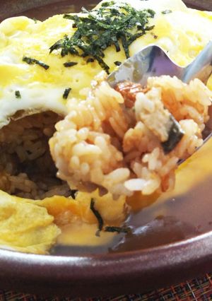 鰻丼？う巻き？うなぎのあんかけオムライス-レシピのメイン写真