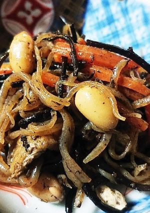 ひじきの煮物-レシピのメイン写真