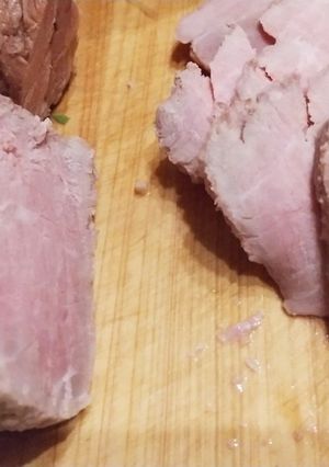 甘酒と塩だけでロースハム♬炊飯器で作ろう-レシピのメイン写真
