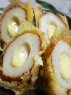 チーズINちくわ天ぷら-レシピのメイン写真