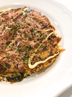 ヘルシー♡オートミールお好み焼き-レシピのメイン写真
