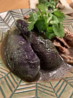 豚しゃぶと茄子の揚げ浸し-レシピのメイン写真