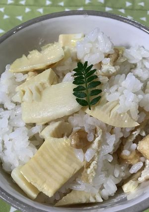 【美人レシピ】たけのこご飯-レシピのメイン写真