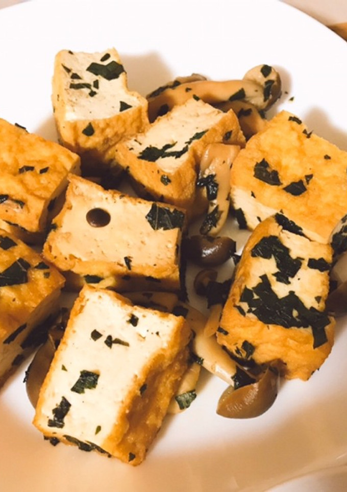 厚揚げとしめじの大葉照り焼き-レシピのメイン写真