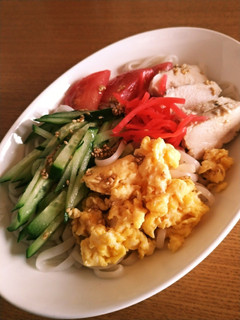 糖質0麺で冷やし中華-レシピのメイン写真