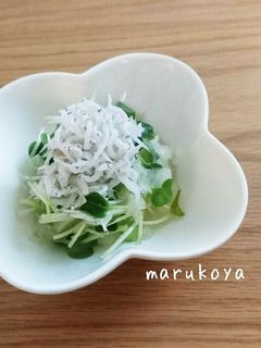 超簡単 釜揚げしらすのポン酢小鉢-レシピのメイン写真