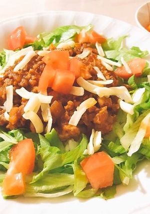 我が家のタコライス-レシピのメイン写真