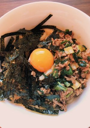 台湾まぜうどん-レシピのメイン写真