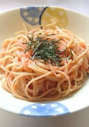 明太子スパゲティ-レシピのメイン写真