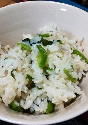 蕪の葉とじゃこの混ぜご飯-レシピのメイン写真