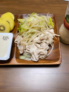 豚しゃぶ&キウイ-レシピのメイン写真