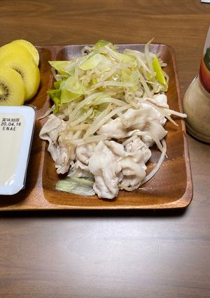 豚しゃぶ＆キウイ-レシピのメイン写真