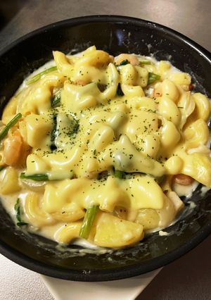 スキレットシーフードグラタン-レシピのメイン写真