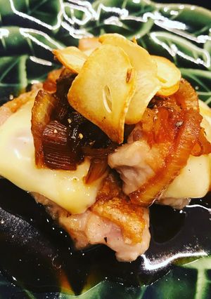 チーズチキンソテー　バルサミコソース-レシピのメイン写真