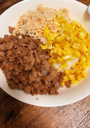 鮭の３色丼-レシピのメイン写真