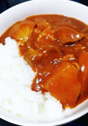 ストウブで無水カレー(カレールー使用)❁-レシピのメイン写真