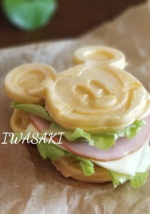 綺麗になれちゃう『米粉deサンドイッチ』-レシピのメイン写真