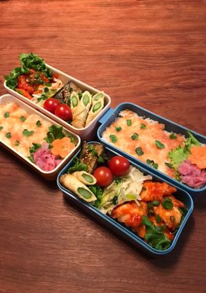 お弁当・・・31明太子ごはん弁当-レシピのメイン写真