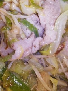 簡単♪我が家の肉野菜炒め☆-レシピのメイン写真