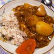 市販ルーと偶然の産物カレー(°▽°)b