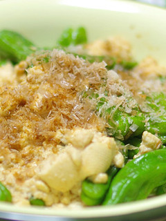 ししとうの炒り豆腐-レシピのメイン写真