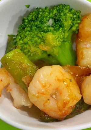 簡単！エビと余り野菜のガーリックソテー-レシピのメイン写真