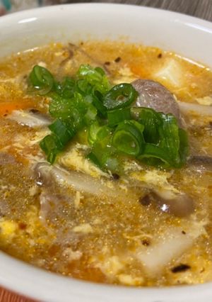 食べたいなぁ〜を叶える酸辣湯♪-レシピのメイン写真