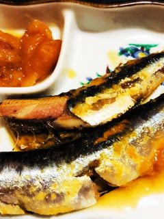 簡単!いわしの梅煮-レシピのメイン写真