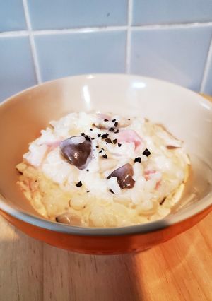 牛乳で作る簡単リゾット-レシピのメイン写真