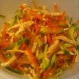 鶏むね肉と中華くらげのサラダ