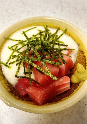 ☼簡単ヘルシー♪塩分控えめ♪まぐろ山かけ-レシピのメイン写真