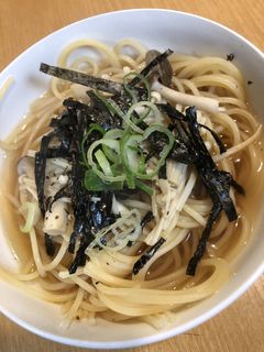 きのこたっぷり和風スープパスタ-レシピのメイン写真