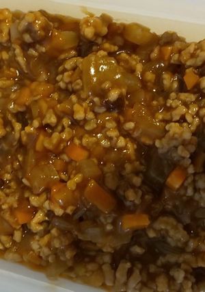 簡単に昼ごはん☆ドライカレー風丼-レシピのメイン写真