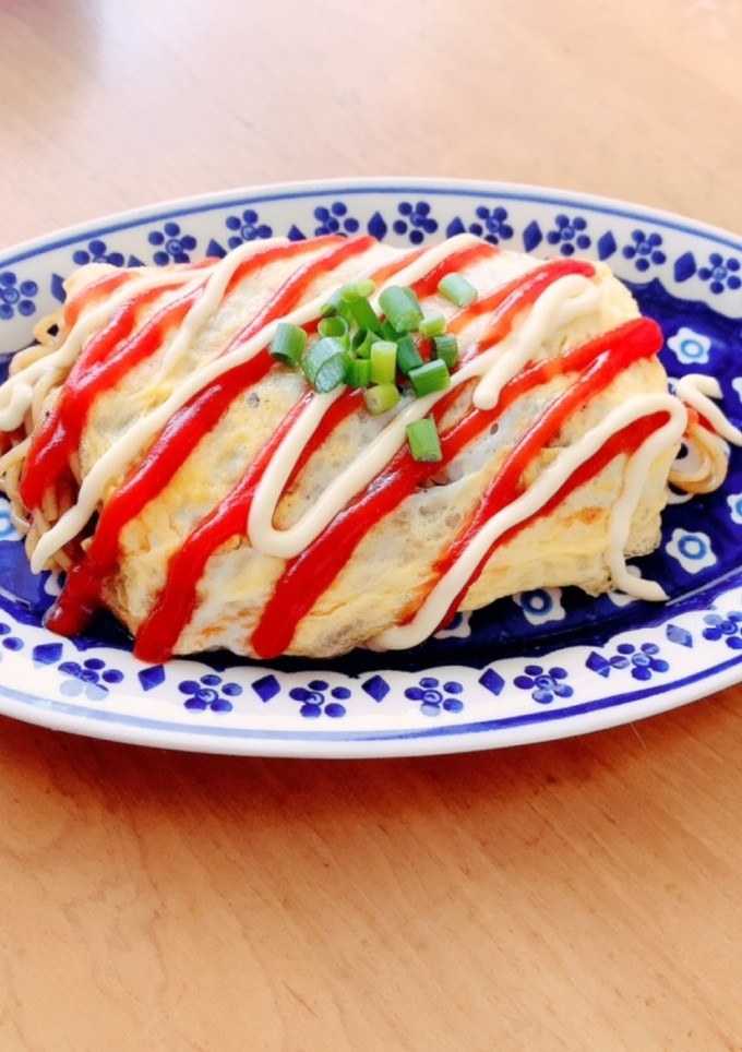 簡単オム焼きそば-レシピのメイン写真