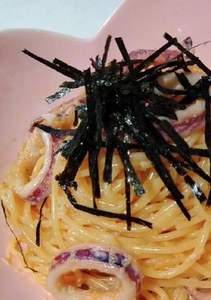 明太子マヨパスタ-レシピのメイン写真
