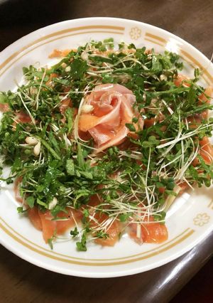 すだちでカルパッチョ-レシピのメイン写真